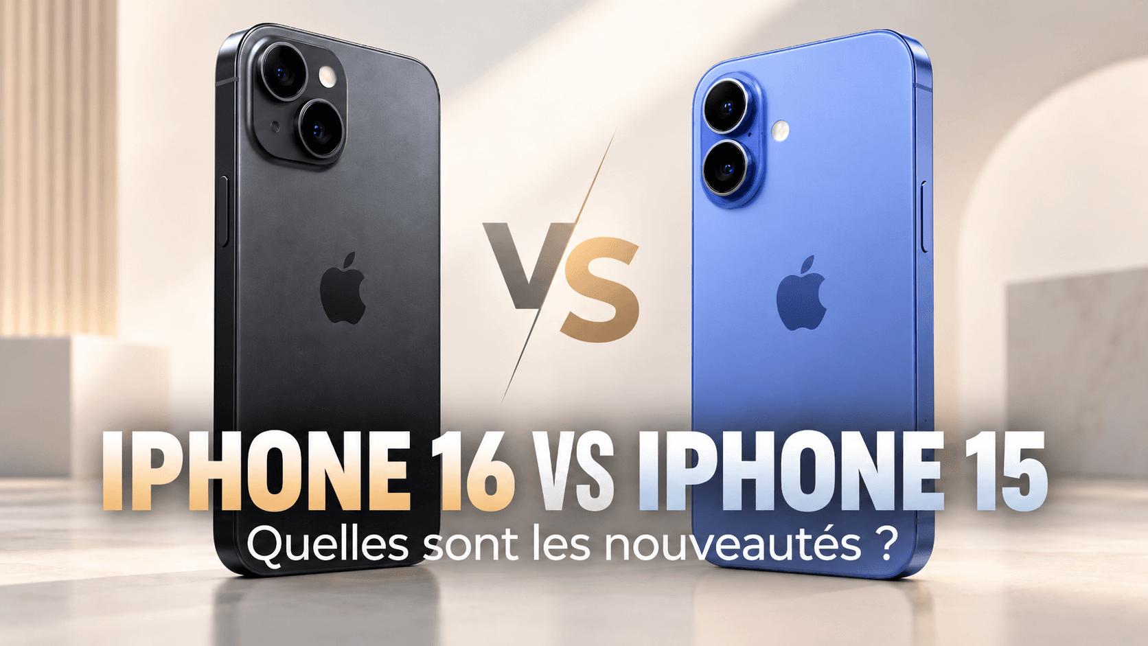 iPhone 16 : quelles sont les nouveautés par rapport à l’iPhone 15 ?