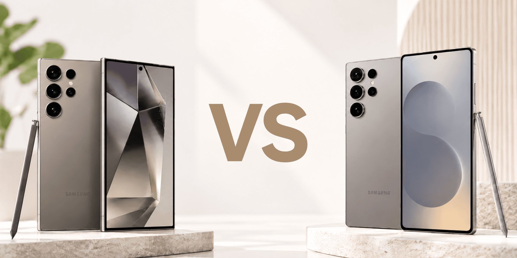 Samsung Galaxy S25 Ultra vs S24 Ultra : lequel choisir en 2026 ?